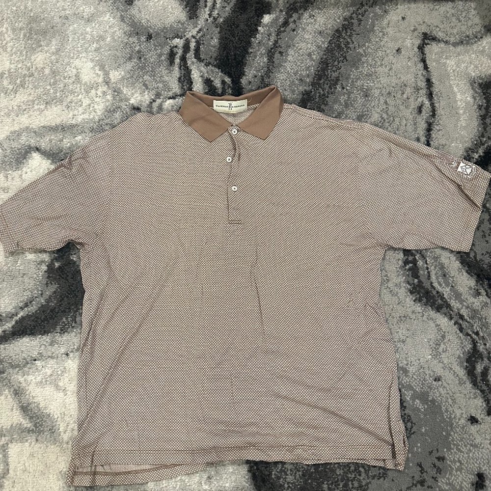 Fairway & Green Brown Polo Shirt